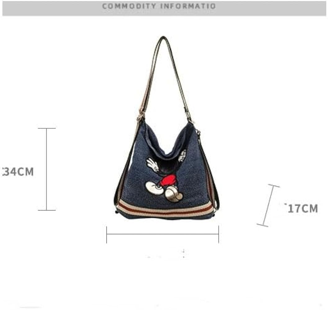 Amazon | [Blosun] ミッキー・ミッキーマウス トートバッグ 持ち運びに